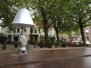 hotel De Plataan Delft Doelenplein met restaurants